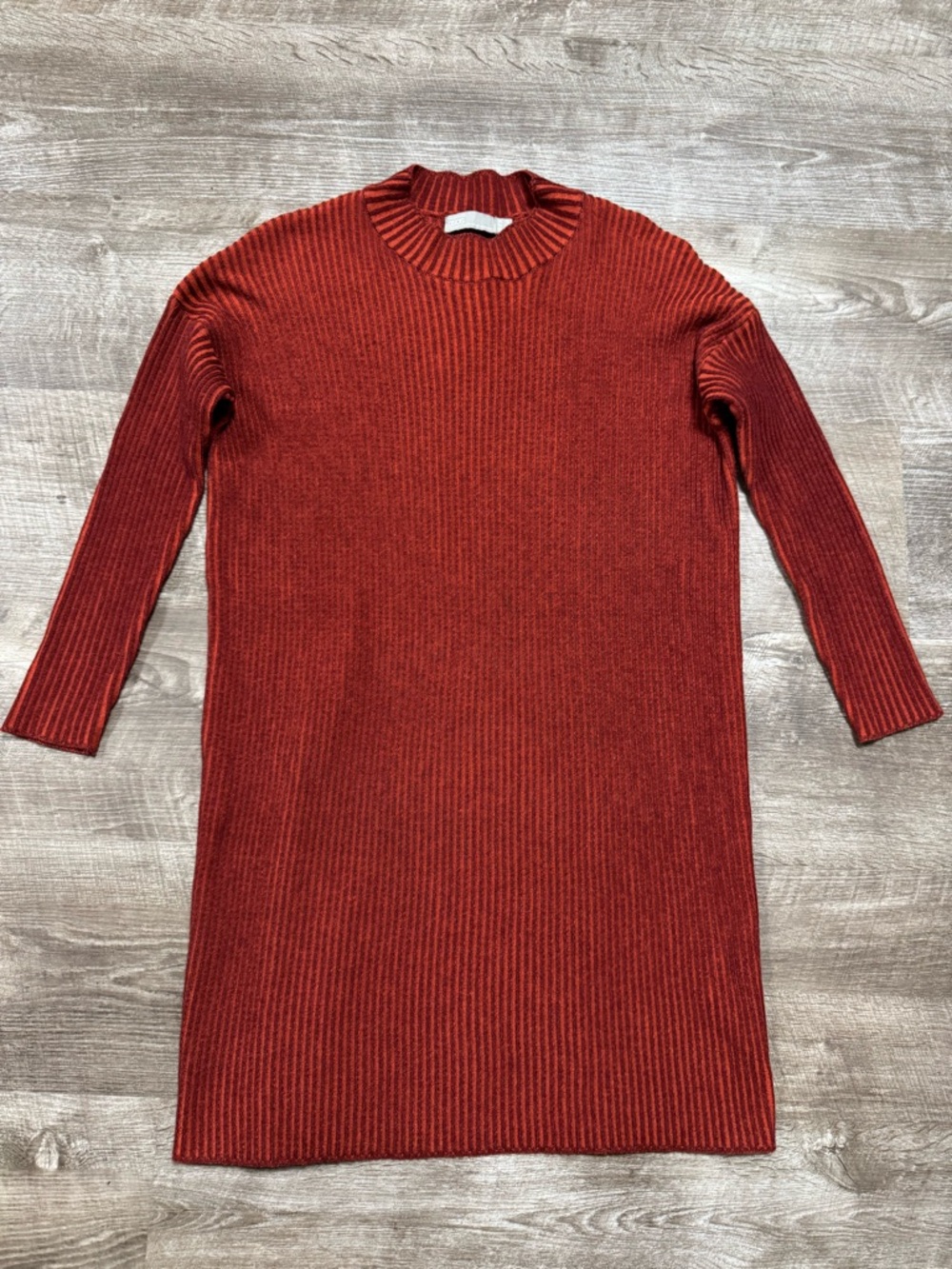 ASOS Ribbed Sweater Mock Neck Dress Size 4